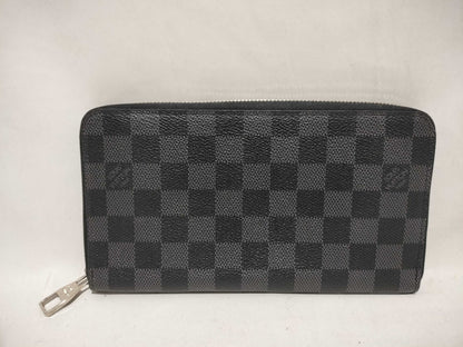 LOUIS VUITTON Damier Graphite Zippy Organizer N63077 Wallet