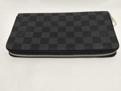 LOUIS VUITTON Damier Graphite Zippy Organizer N63077 Wallet