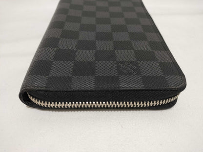 LOUIS VUITTON Damier Graphite Zippy Organizer N63077 Wallet