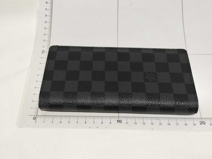 LOUIS VUITTON Damier Graphite Portefeuille Plaza N62665 Wallet