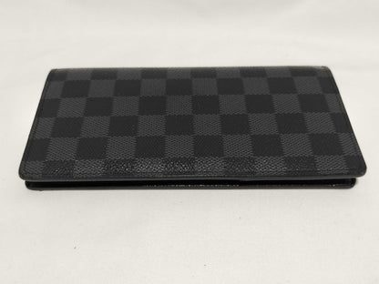 LOUIS VUITTON Damier Graphite Portefeuille Plaza N62665 Wallet