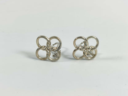 Tiffany & Co. Clover Earrings by Elissa Peretti, SV925, 6.3g