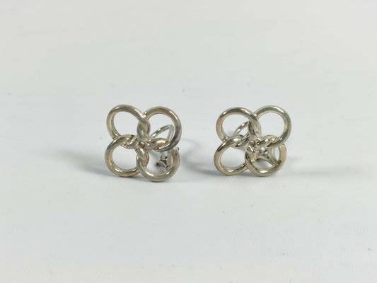 Tiffany & Co. Clover Earrings by Elissa Peretti, SV925, 6.3g