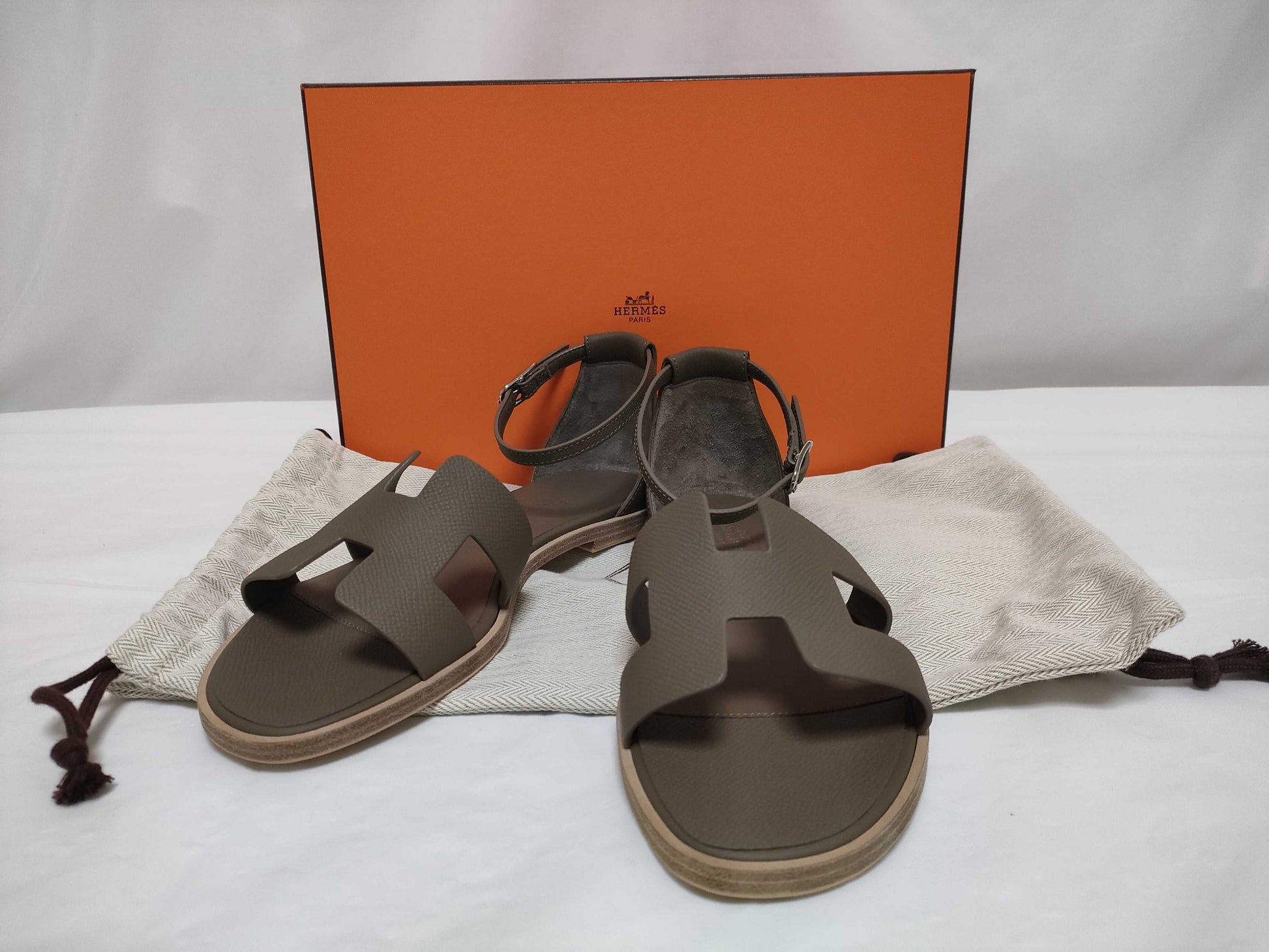 HERMES Santorini 37.5 Sandals