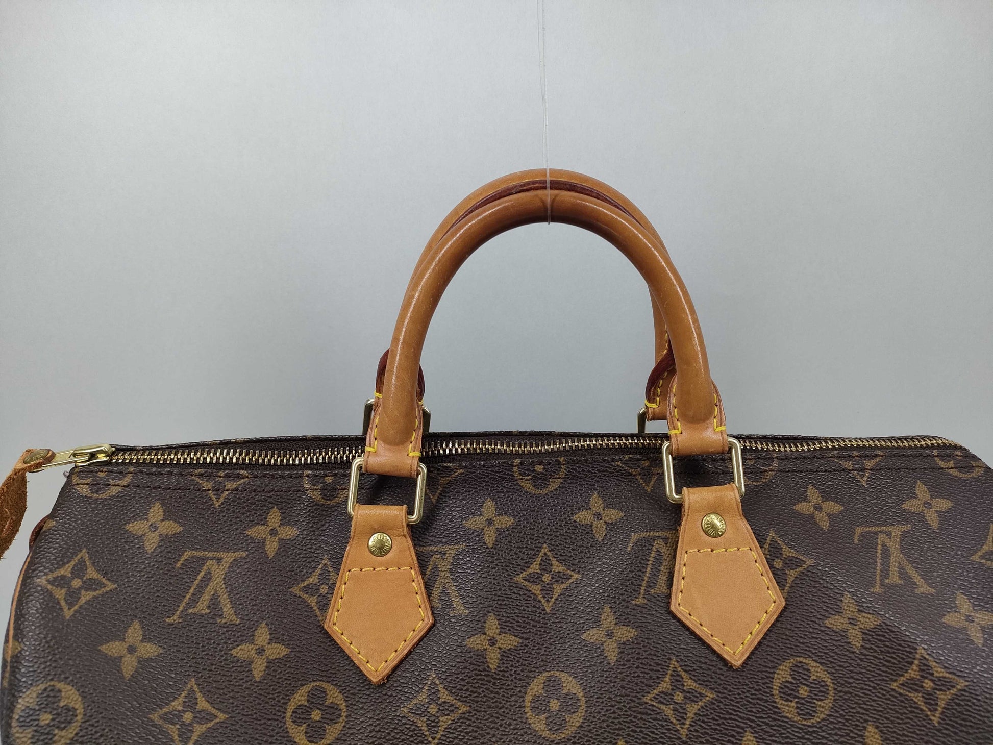 LOUIS VUITTON Monogram Speedy 35 Boston Bag