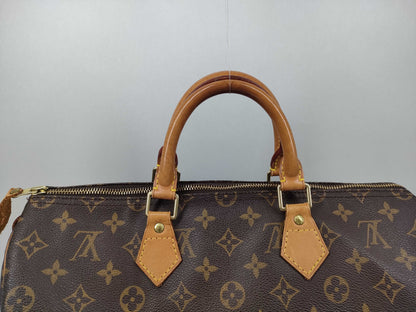 LOUIS VUITTON Monogram Speedy 35 Boston Bag
