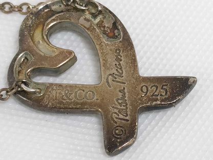 Tiffany & Co. SV925 Loving Heart Necklace