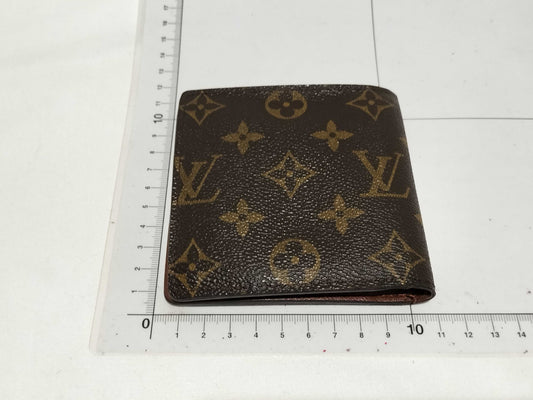 LOUIS VUITTON Monogram M61665 Porte-Bie Carte Credit Monet Wallet, Serial Number Unknown