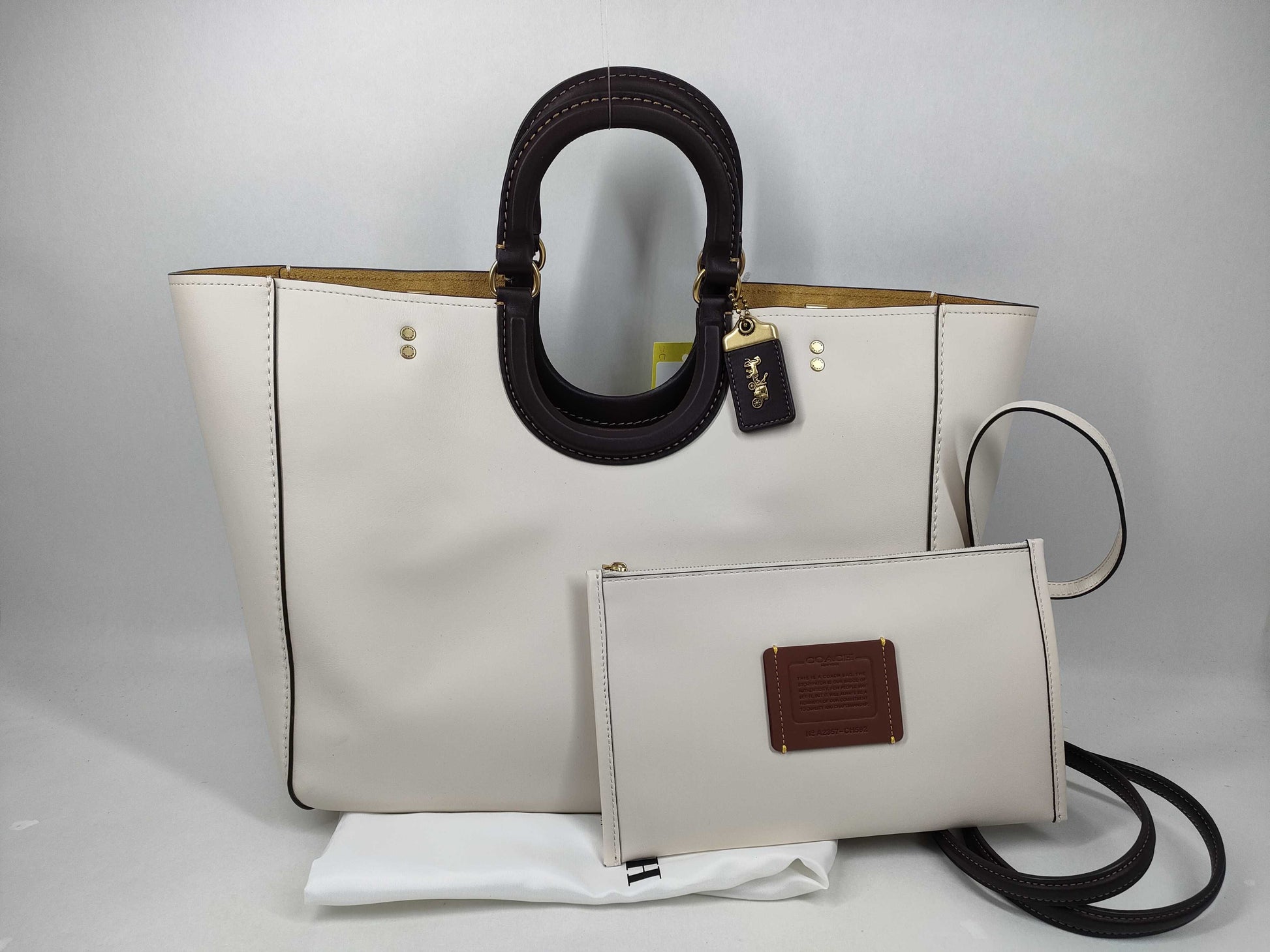 COACH Ray Tote Colorblock Handbag