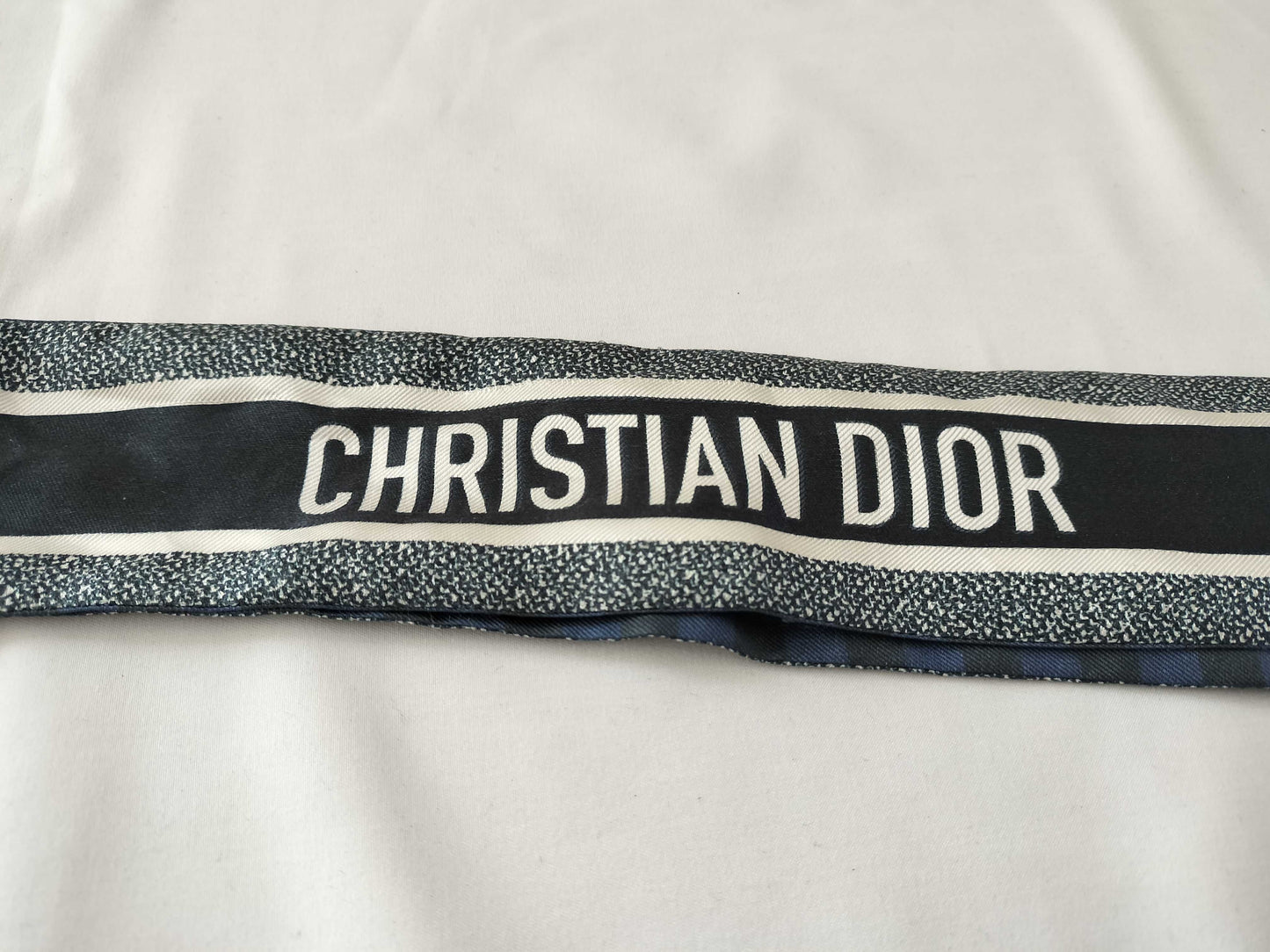 Dior Mitzah Scarf Logo Tie