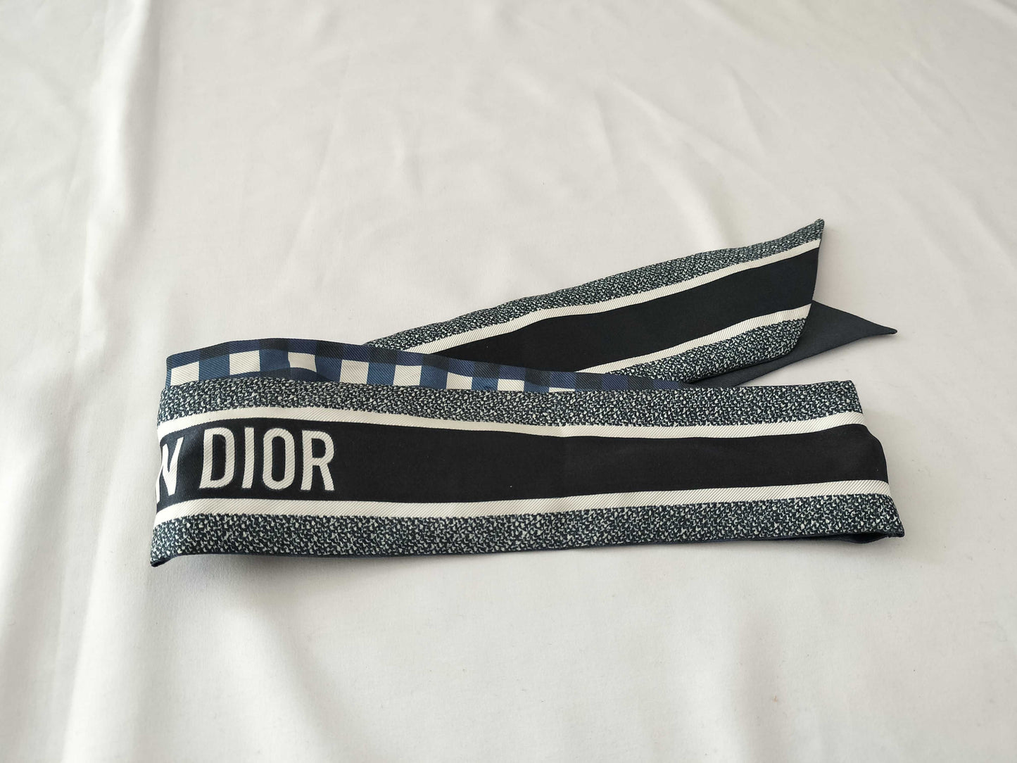 Dior Mitzah Scarf Logo Tie