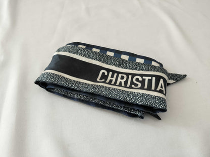 Dior Mitzah Scarf Logo Tie
