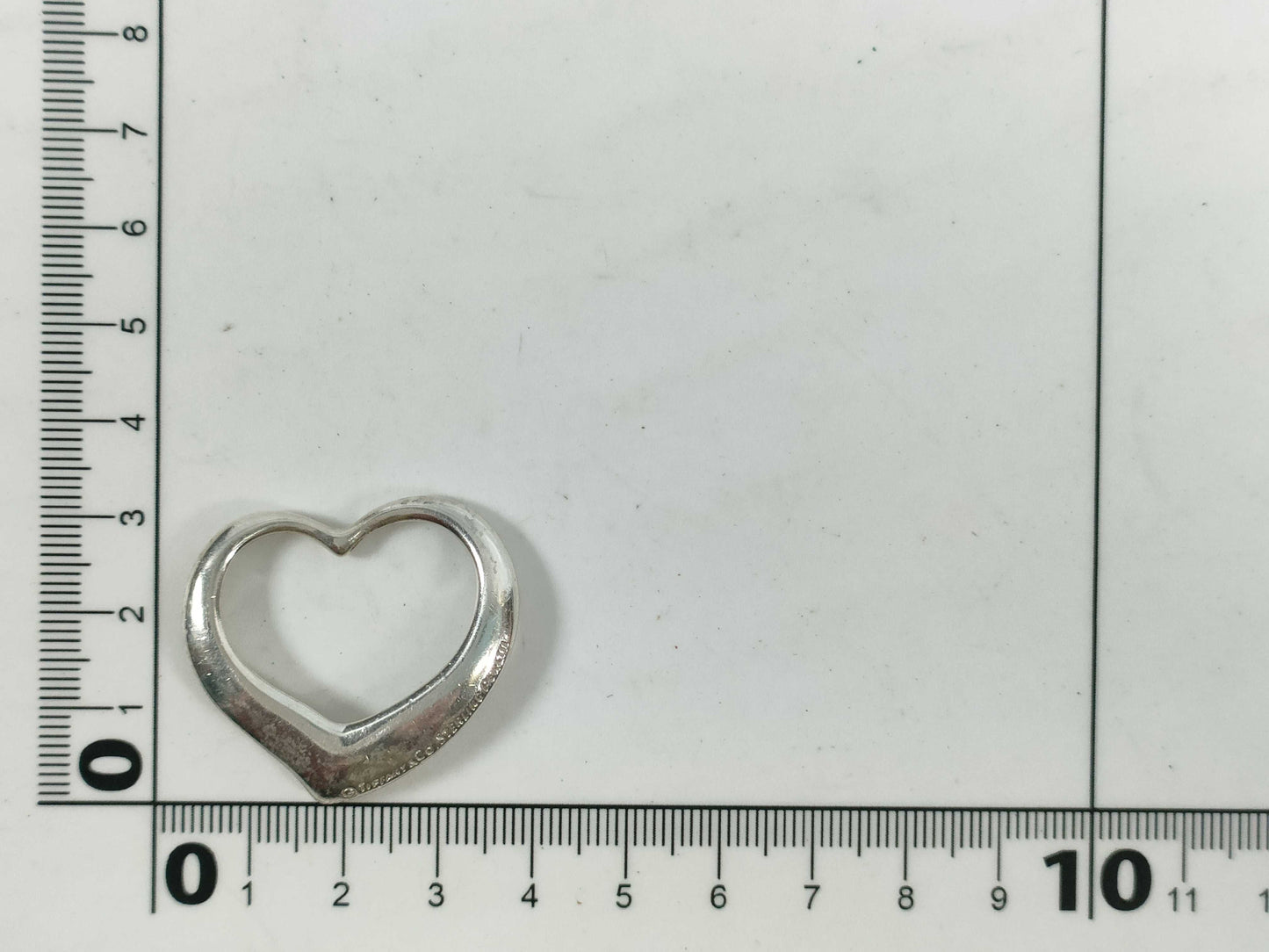 Tiffany & Co. Open Heart 925 Open Heart Top Charm