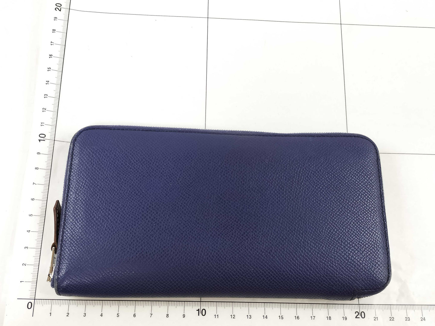 HERMES Azap Silk D Stamped Wallet