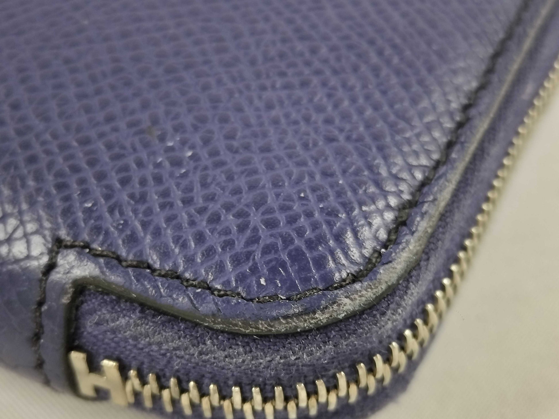 HERMES Azap Silk D Stamped Wallet