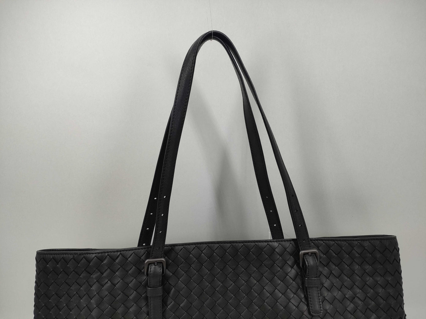 BOTTEGA VENETA Intrecciato Tote Bag Black Tote Bag