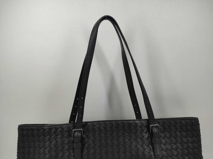BOTTEGA VENETA Intrecciato Tote Bag Black Tote Bag