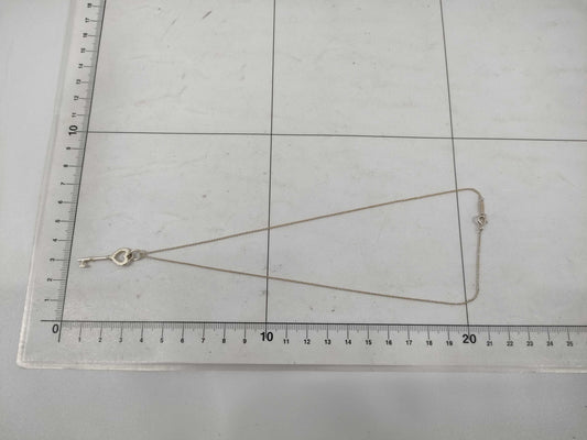 Tiffany & Co. Heart Key Necklace, 925 Sterling Silver