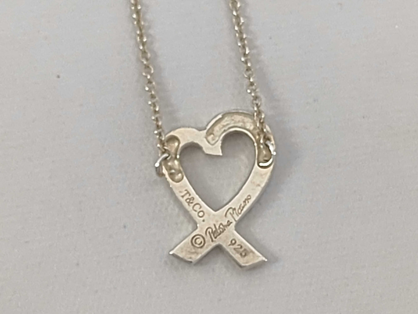 Tiffany & Co. Loving Heart Necklace 925 Necklace