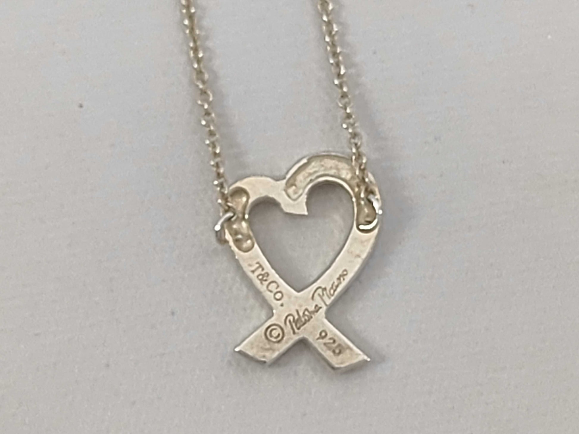 Tiffany & Co. Loving Heart Necklace 925 Necklace