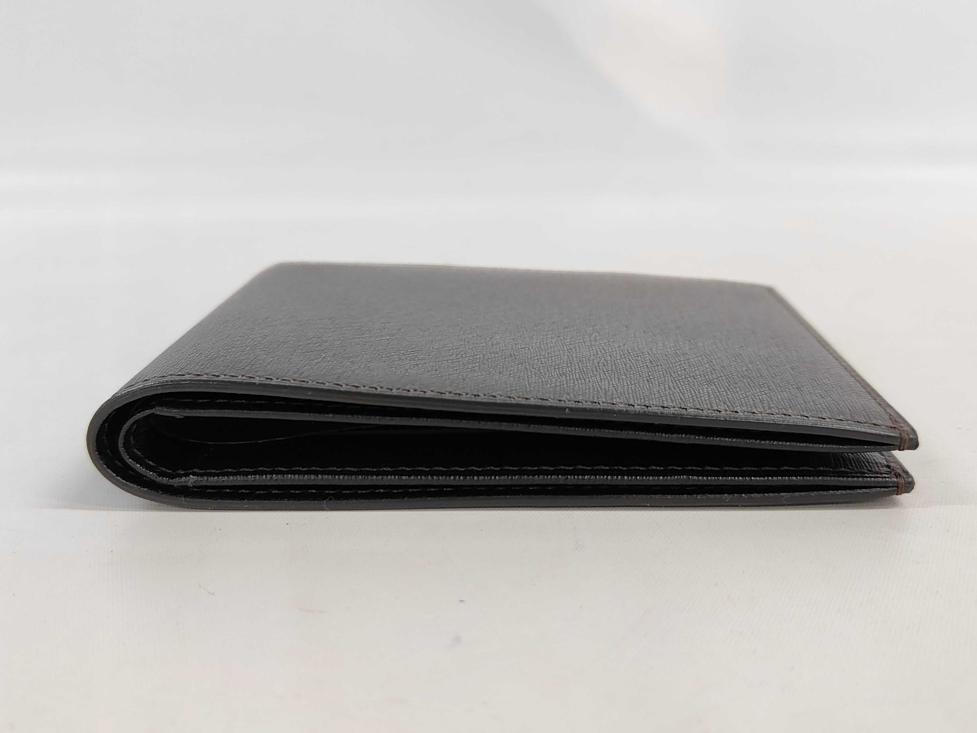 dunhill leather billfold wallet