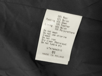 TATRAS LTA14A4310 Leopard Print Down Jacket Wool Jacket