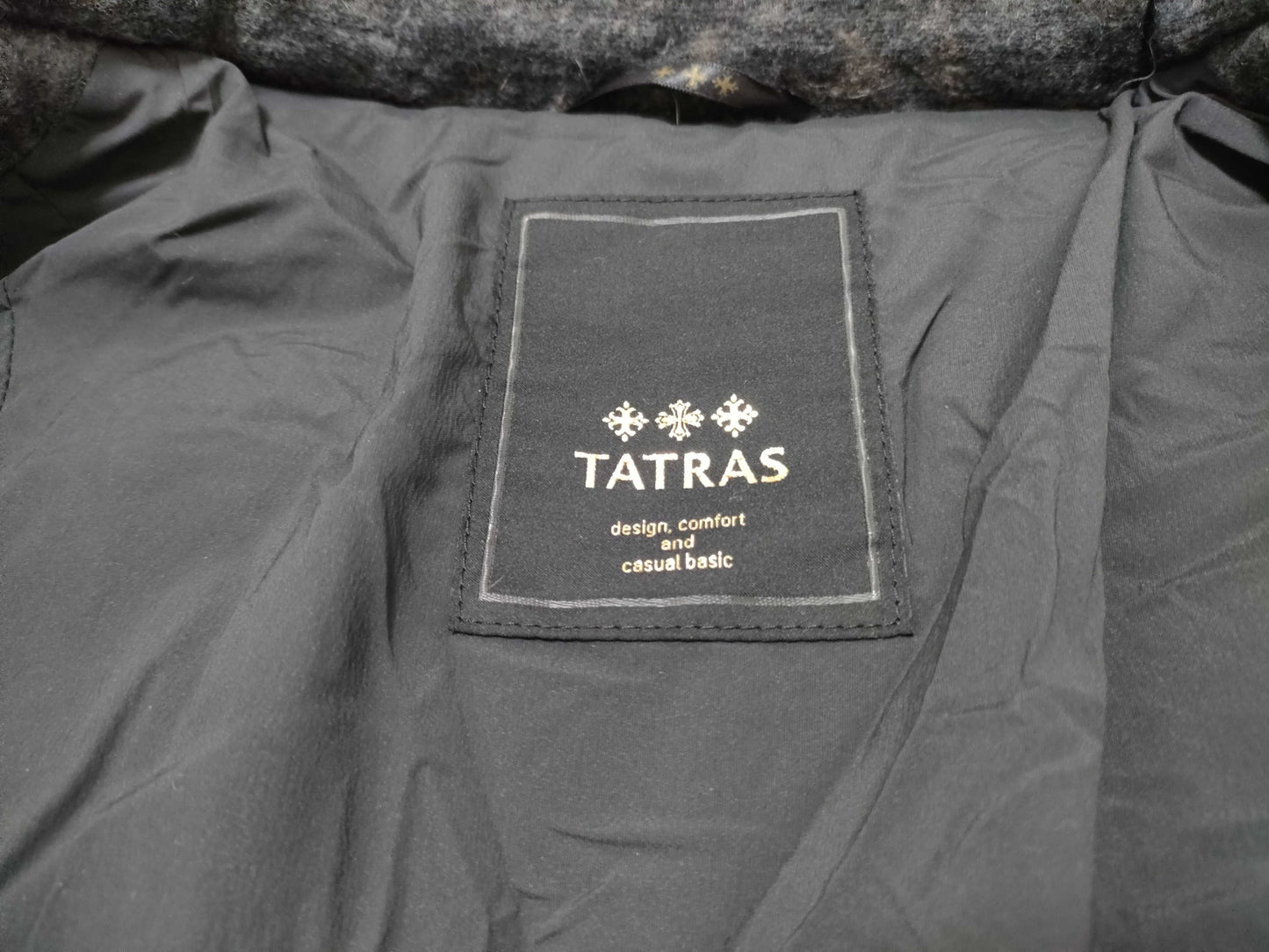 TATRAS LTA14A4310 Leopard Print Down Jacket Wool Jacket