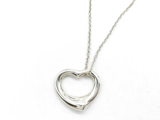 Tiffany & Co. Open Heart Necklace 925