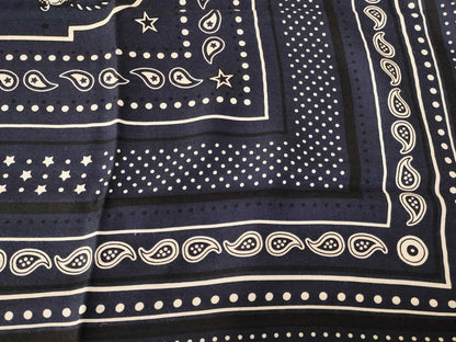 HERMES Carre Lecle Bandana Carre Jean 140 Scarf Scarf