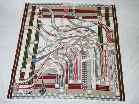 HERMES Carré VOLTES ET PIROUETTES Scarf