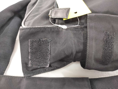 PRADA Nylon Tessuto Crossbody Shoulder Bag with Side Triangle Plate