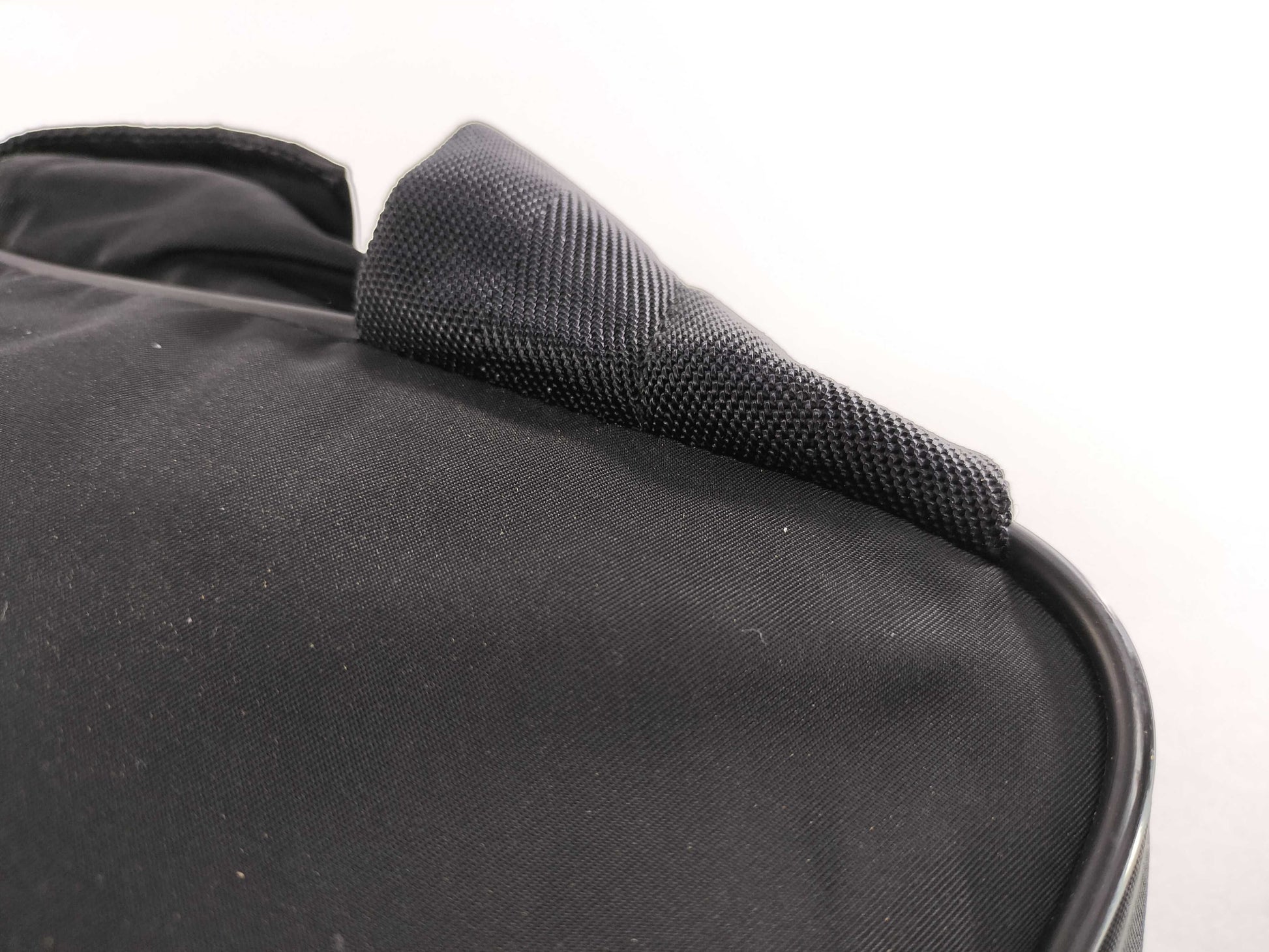 PRADA Nylon Tessuto Crossbody Shoulder Bag with Side Triangle Plate