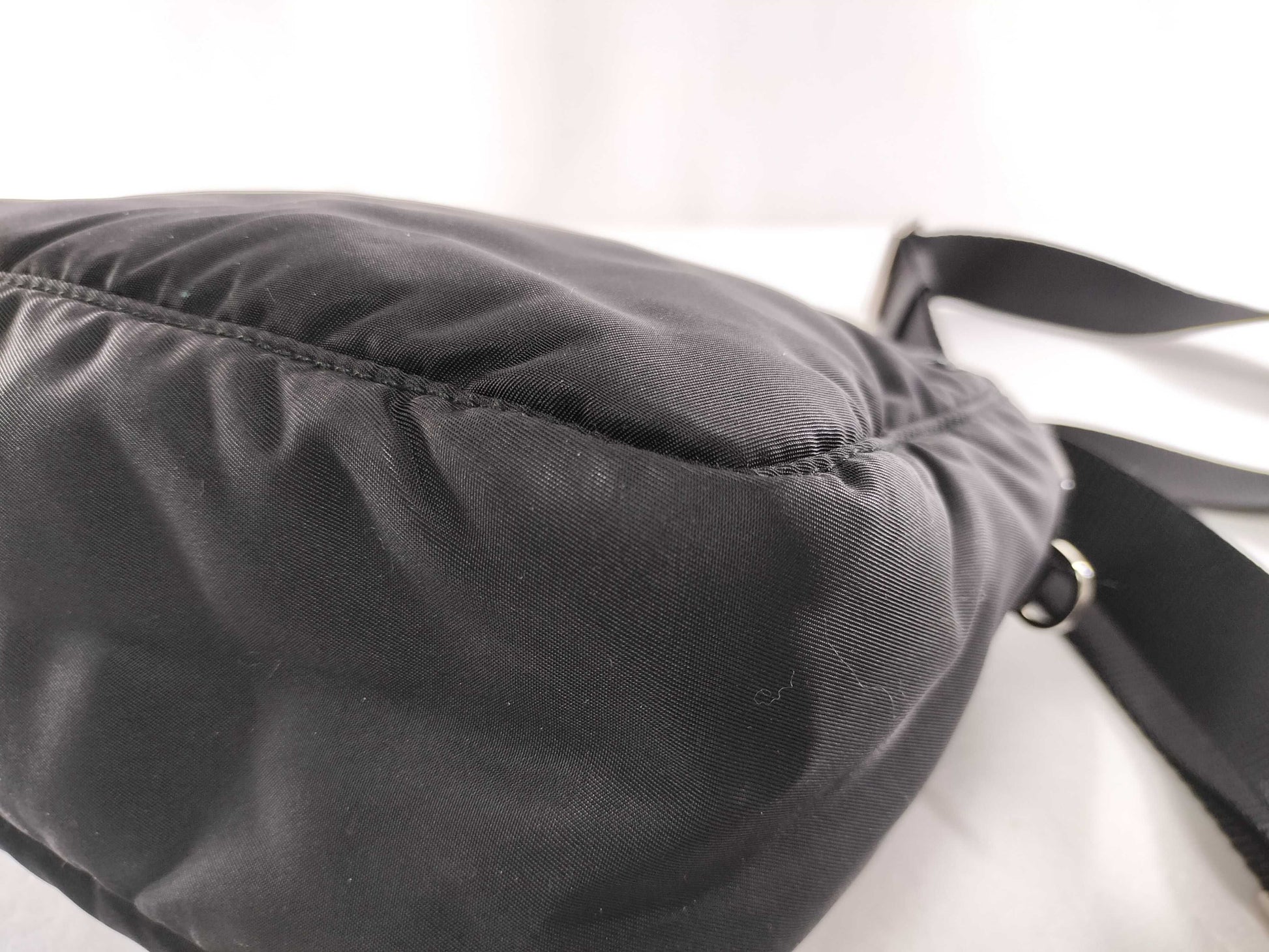 PRADA nylon shoulder bag