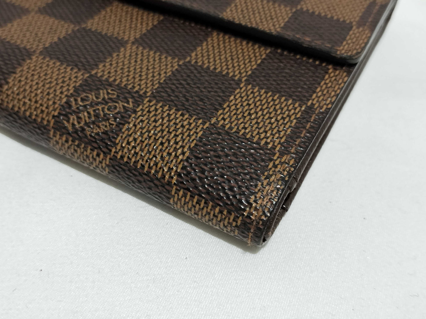 LOUIS VUITTON Damier Porte Tresor Etui Papier Wallet