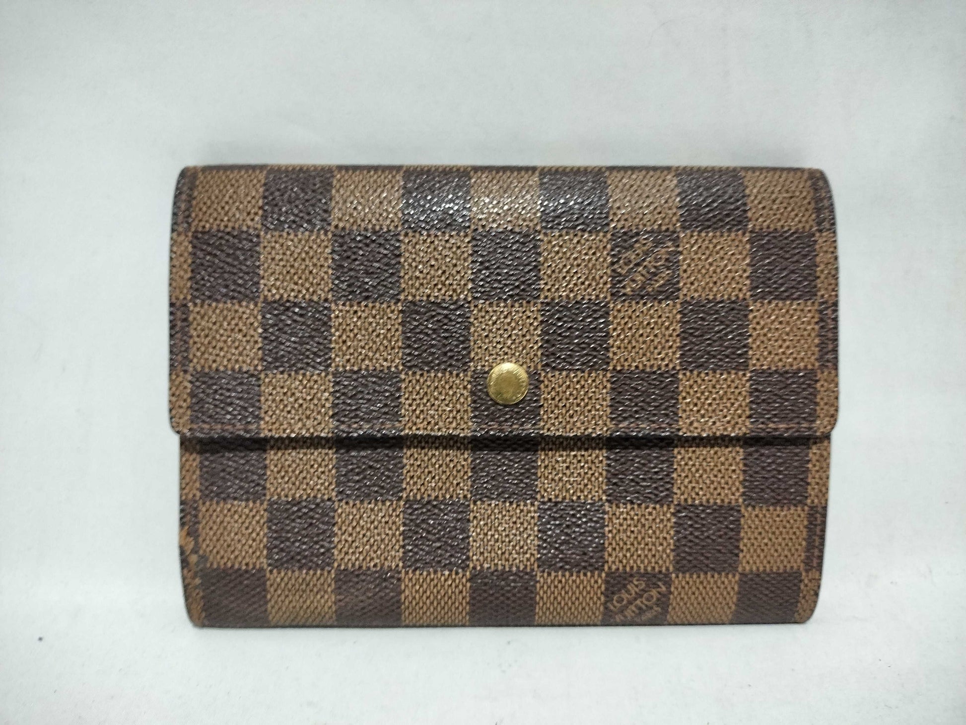 LOUIS VUITTON Damier Porte Tresor Etui Papier Wallet