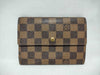 LOUIS VUITTON Damier Porte Tresor Etui Papier Wallet