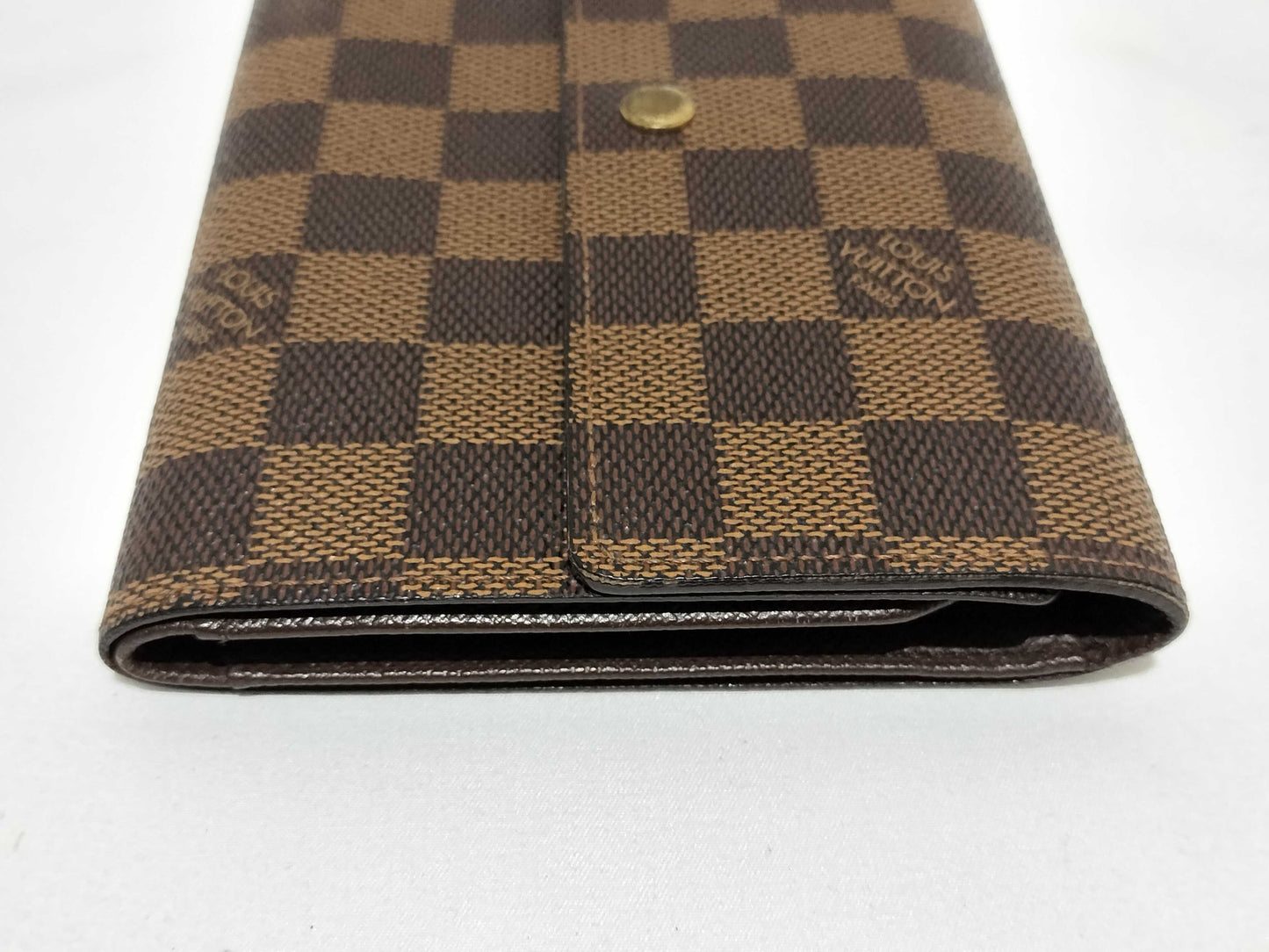 LOUIS VUITTON Damier Porte Tresor Etui Papier Wallet