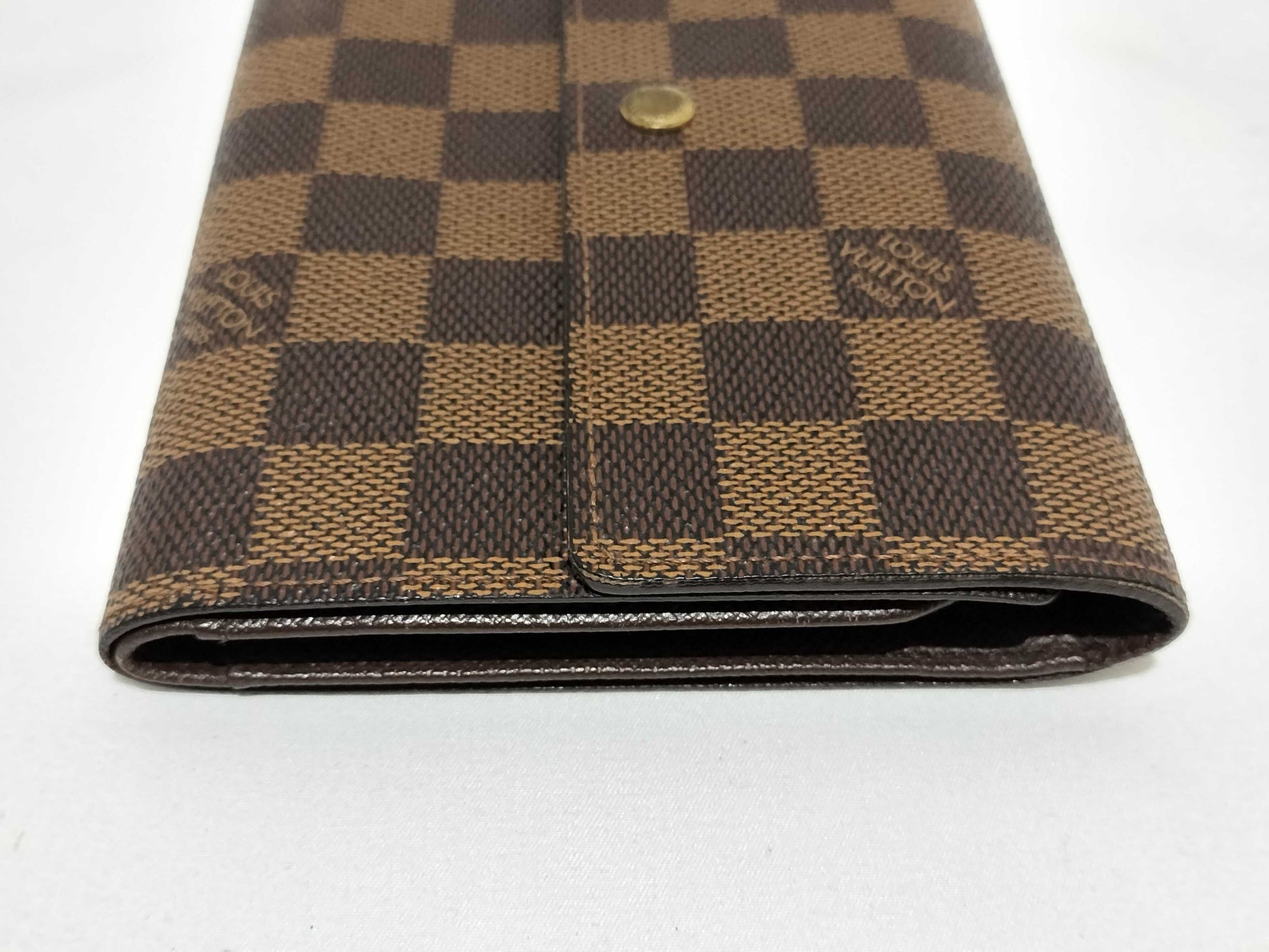 LOUIS VUITTON Damier Porte Tresor Etui Papier Wallet