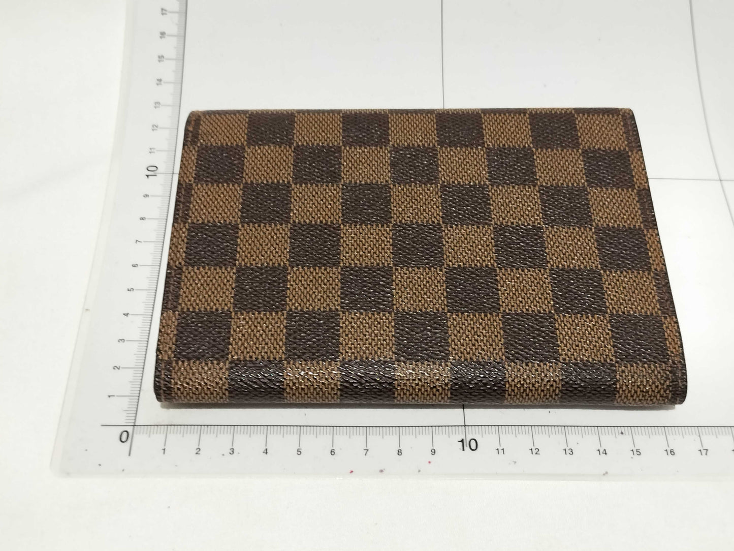 LOUIS VUITTON Damier Porte Tresor Etui Papier Wallet