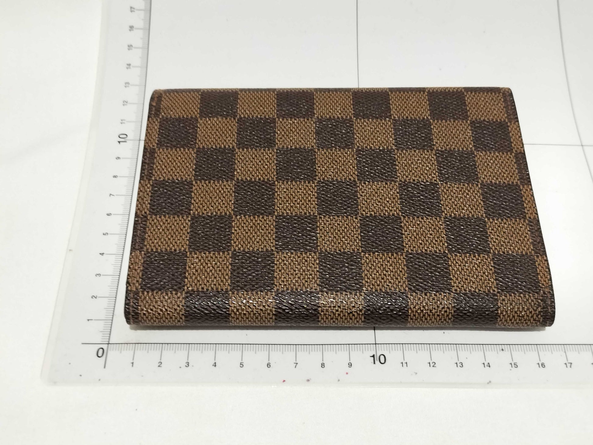 LOUIS VUITTON Damier Porte Tresor Etui Papier Wallet