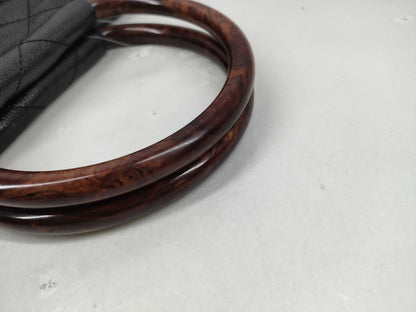 CHANEL Caviar Skin Tortoiseshell/Matelasse Handbag