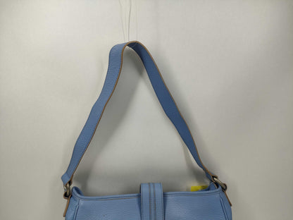 BURBERRY London Leather One-Shoulder Shoulder Bag with Nova Check Interior