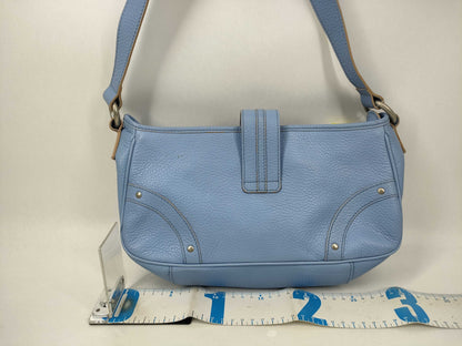 BURBERRY London Leather One-Shoulder Shoulder Bag with Nova Check Interior