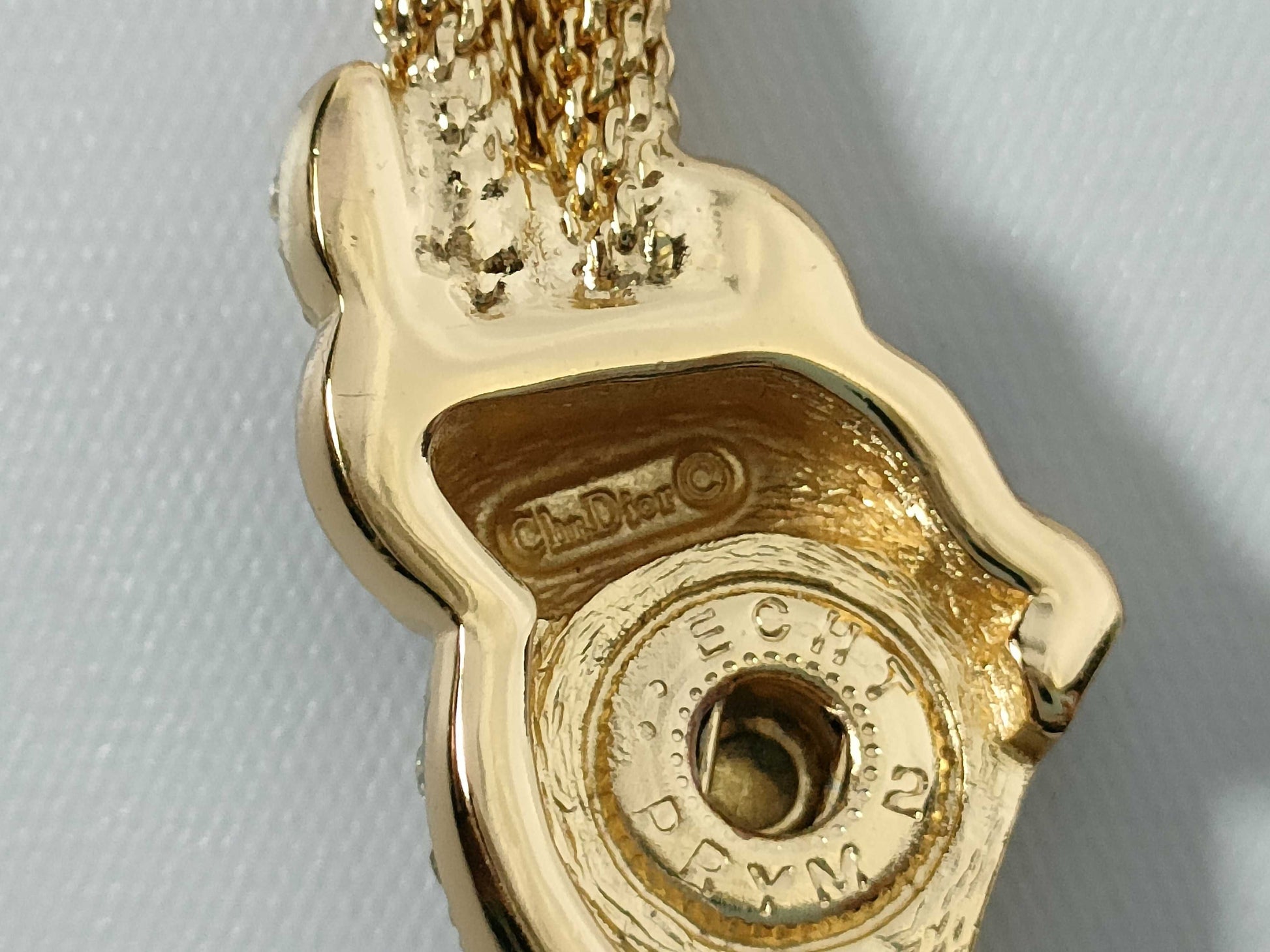 Dior Gold Necklace/Earring Set Accessories Collection Accessories Collection 