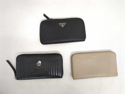 CELINE Prada/Fendi Long Wallet Set Wallet