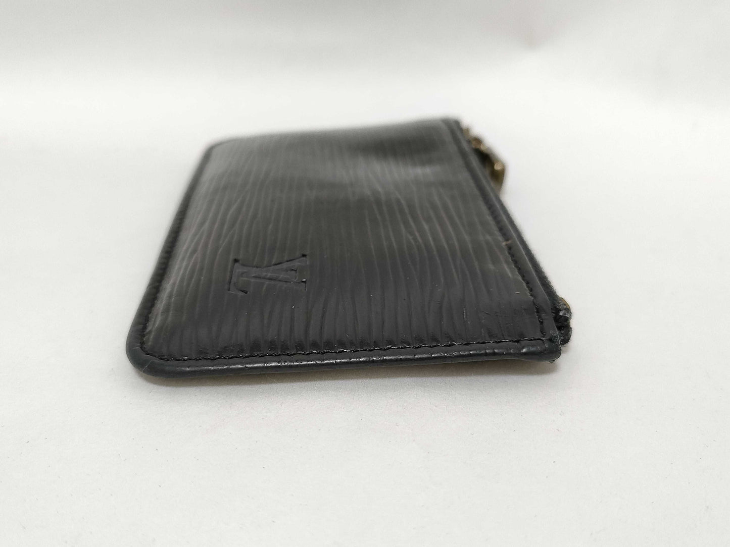 LOUIS VUITTON Epi M66602 Pochette Cle Noir Coin Case