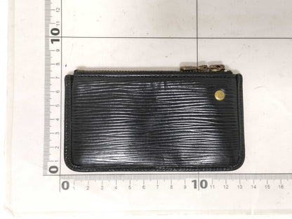 LOUIS VUITTON Epi M66602 Pochette Cle Noir Coin Case