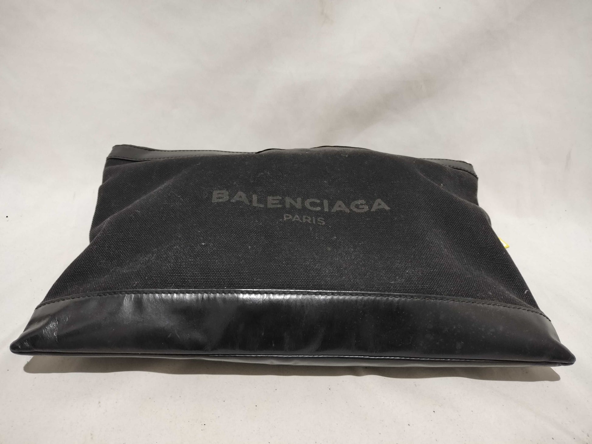 BALENCIAGA Canvas Clutch Bag Black 373840 Clutch Bag