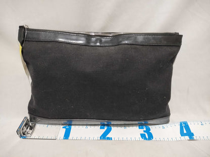 BALENCIAGA Canvas Clutch Bag Black 373840 Clutch Bag