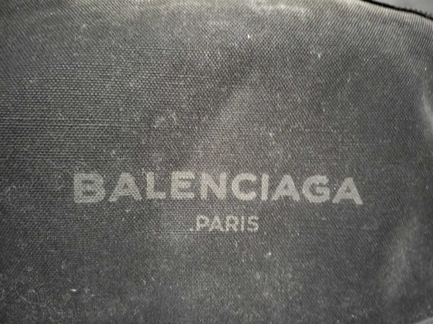 BALENCIAGA Canvas Clutch Bag Black 373840 Clutch Bag